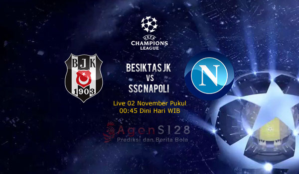 Prediksi Skor Besiktas JK vs SSC Napoli 2 Nov 2016