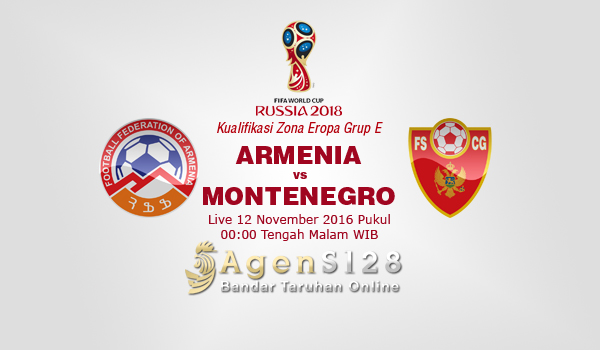 Prediksi Skor Armenia vs Montenegro 12 Nov 2016