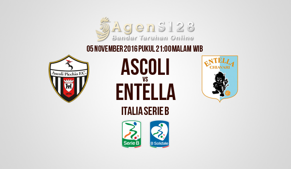Prediksi Skor Ascoli vs Virtus Entella 5 Nov 2016