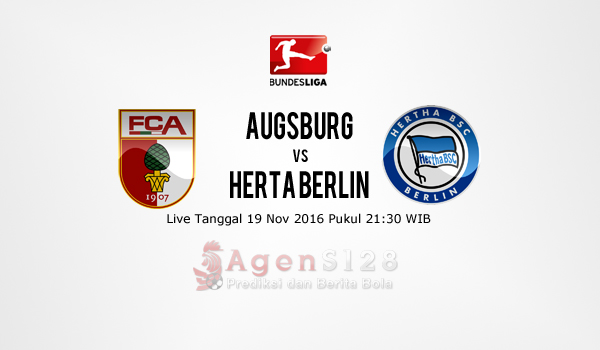 Prediksi Skor Augsburg vs Herta Berlin 19 Nov 2016