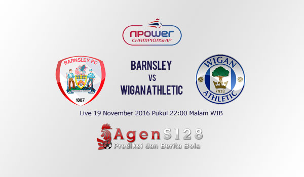 Prediksi Skor Barnsley vs Wigan Athletic 19 Nov 2016