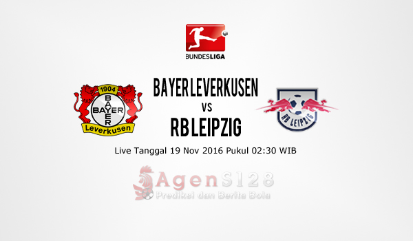 Prediksi Skor Bayer Leverkusen vs RB Leipzig 19 Nov 2016