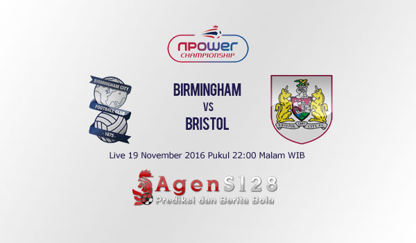 Prediksi Skor Birmingham City vs Bristol City 19 Nov 2016