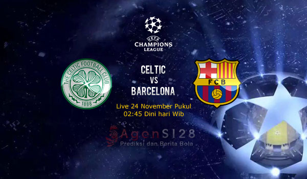 Prediksi Skor Celtic vs Barcelona 24 Nov 2016