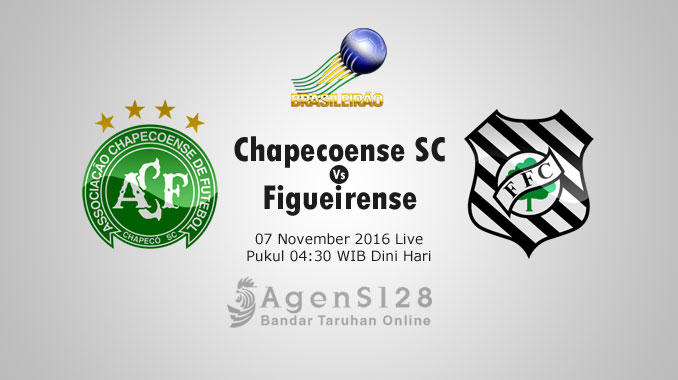 Prediksi Skor Chapecoense SC vs Figueirense 7 Nov 2016