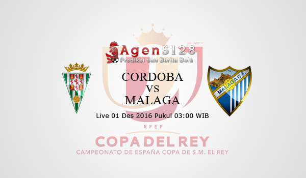 Prediksi Skor Cordoba vs Malaga 01 Des 2016