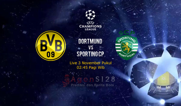 Prediksi Skor Dortmund vs Sporting CP 3 Nov 2016