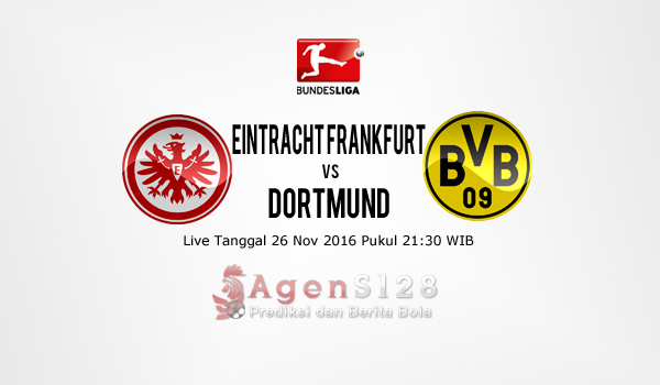 Prediksi Skor Eintracht Frankfurt vs Dortmund 26 Nov 2016
