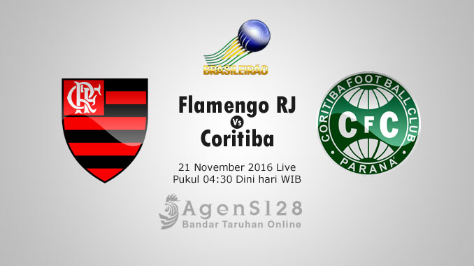 Prediksi Skor Flamengo RJ vs Coritiba 21 Nov 2016
