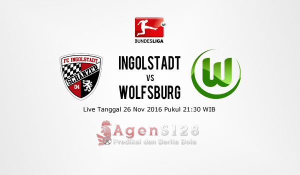 Prediksi Skor Ingolstadt vs Wolfsburg 26 Nov 2016