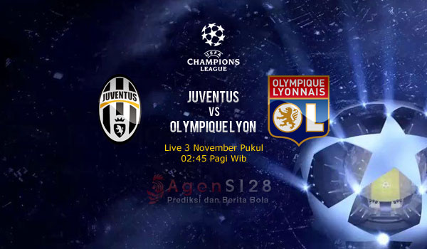 Prediksi Skor Juventus vs Olympique Lyon 3 Nov 2016
