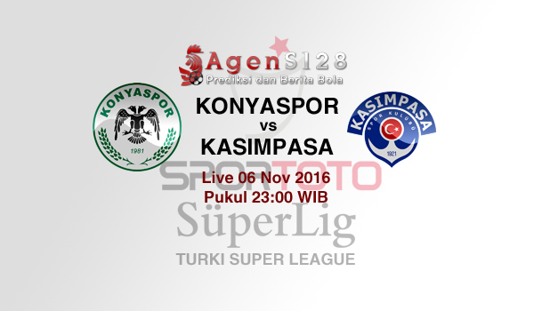 Prediksi Skor Konyaspor vs Kasimpasa 6 Nov 2016