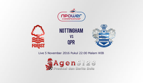 Prediksi Skor Nottingham Forest vs QPR 5 Nov 2016