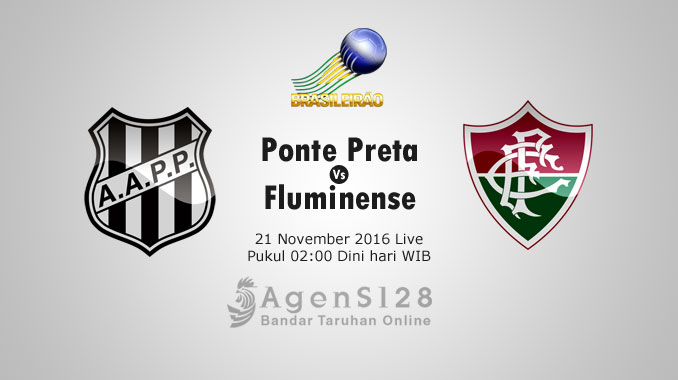 Prediksi Skor Ponte Preta vs Fluminense 21 Nov 2016