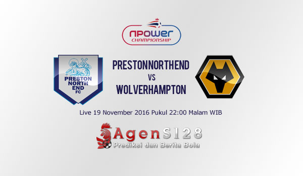 Prediksi Skor Preston North End vs Wolverhampton 19 Nov 2016