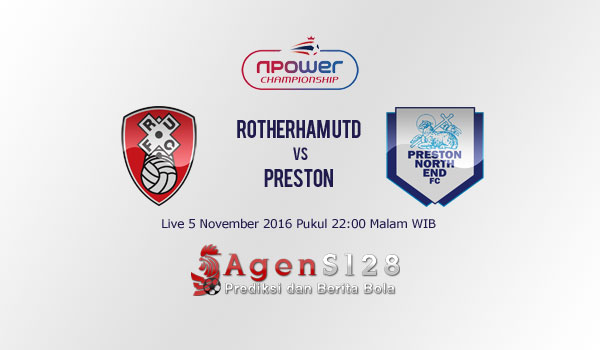 Prediksi Skor Rotherham United vs Preston 5 Nov 2016