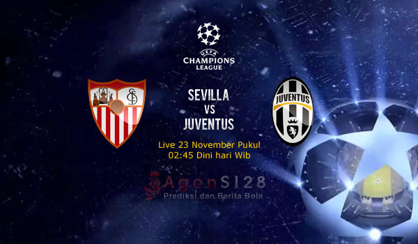 Prediksi Skor Sevilla vs Juventus 23 Nov 2016