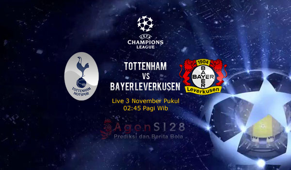 Prediksi Skor Tottenham vs Bayer Leverkusen 3 Nov 2016