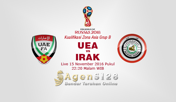 Prediksi Skor Uni Emirat Arab vs Irak 15 Nov 2016