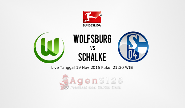 Prediksi Skor Wolfsburg vs Schalke 19 Nov 2016