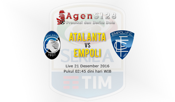 Prediksi Skor Atalanta vs Empoli 21 Des 2016