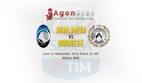 Prediksi Skor Atalanta vs Udinese 11 Des 2016