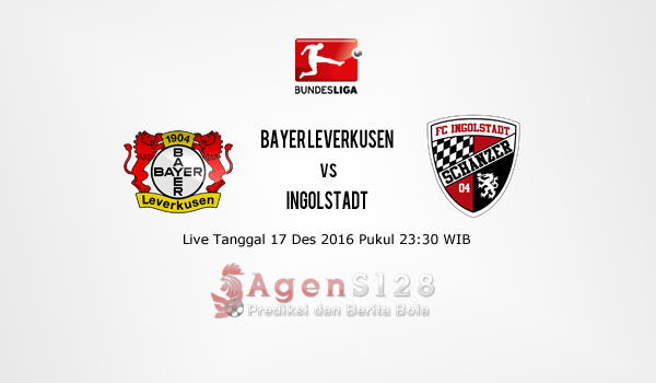 Prediksi Skor Bayer Leverkusen vs Ingolstadt 18 Des 2016