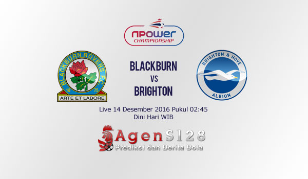 Prediksi Skor Blackburn Rovers vs Brighton 14 Des 2016