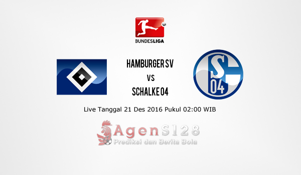 Prediksi Skor Hamburger SV vs Schalke 04 21 Des 2016
