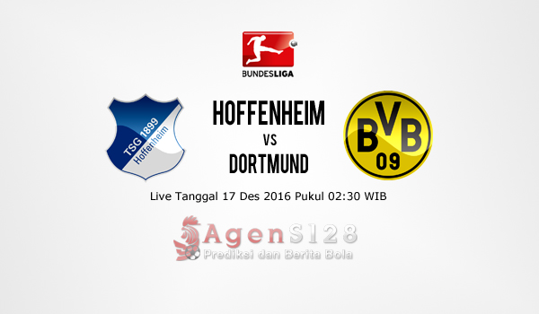 Prediksi Skor Hoffenheim vs Dortmund 17 Des 2016