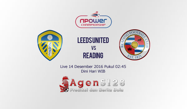 Prediksi Skor Leeds United vs Reading 14 Des 2016