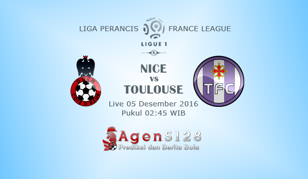 Prediksi Skor Nice vs Toulouse 05 Des 2016