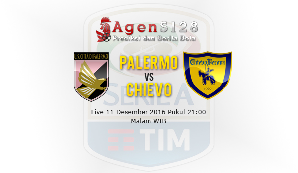 Prediksi Skor Palermo vs Chievo Verona 11 Des 2016
