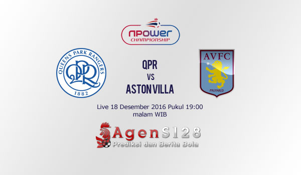 Prediksi Skor QPR vs Aston Villa 18 Des 2016