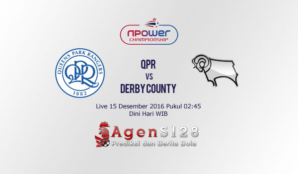Prediksi Skor QPR vs Derby County 15 Des 2016