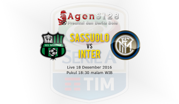 Prediksi Skor Sassuolo vs Internazionale 18 Des 2016