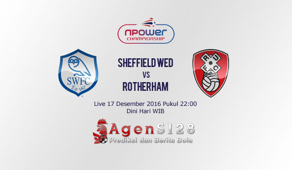 Prediksi Skor Sheffield Wednesday vs Rotherham 17 Des 2016