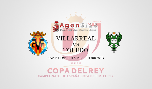 Prediksi Skor Villarreal vs Toledo 21 Des 2016