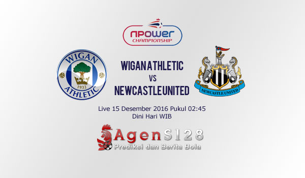 Prediksi Skor Wigan Athletic vs Newcastle United 15 Des 2016